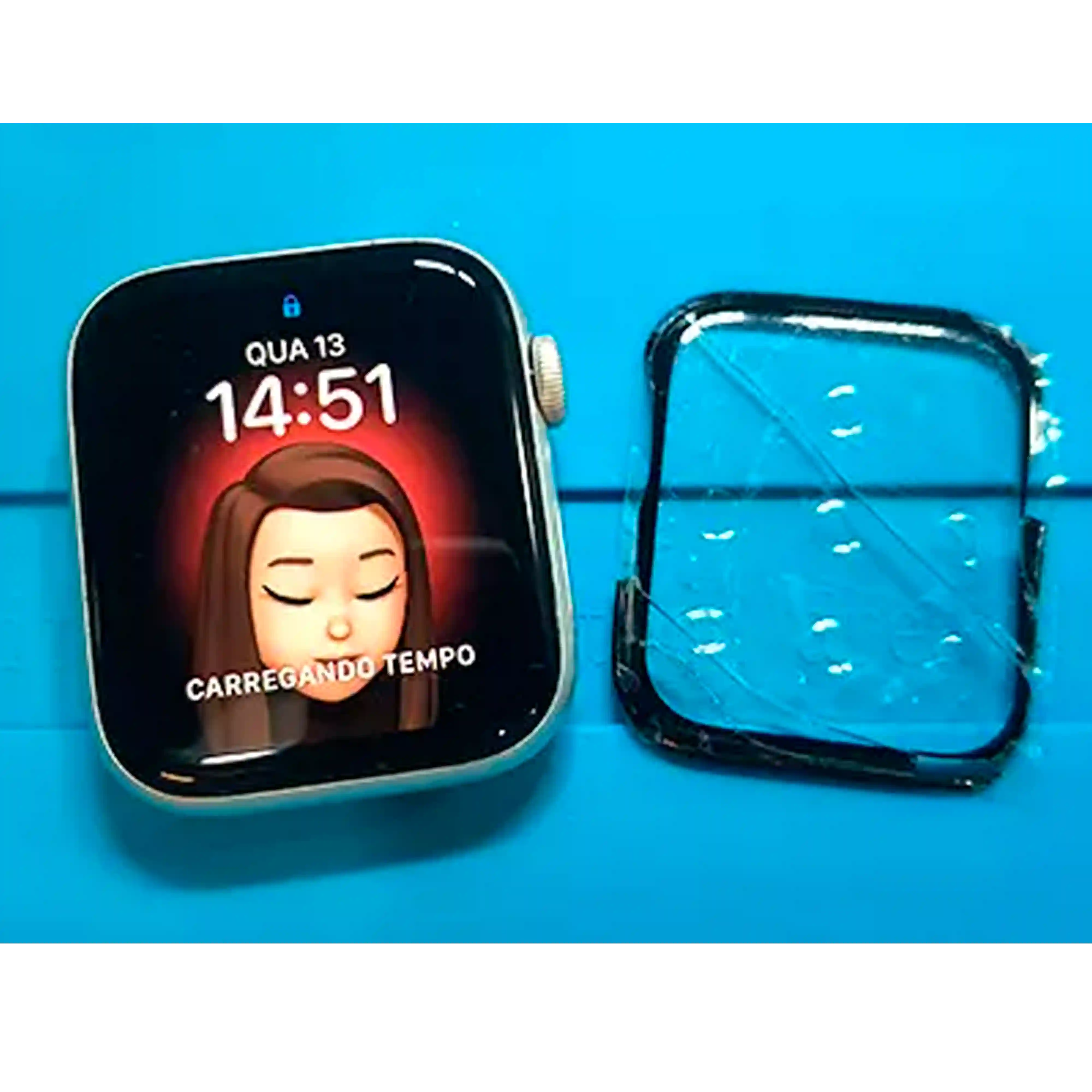 Troca de Vidro Touch Apple Watch Campinas