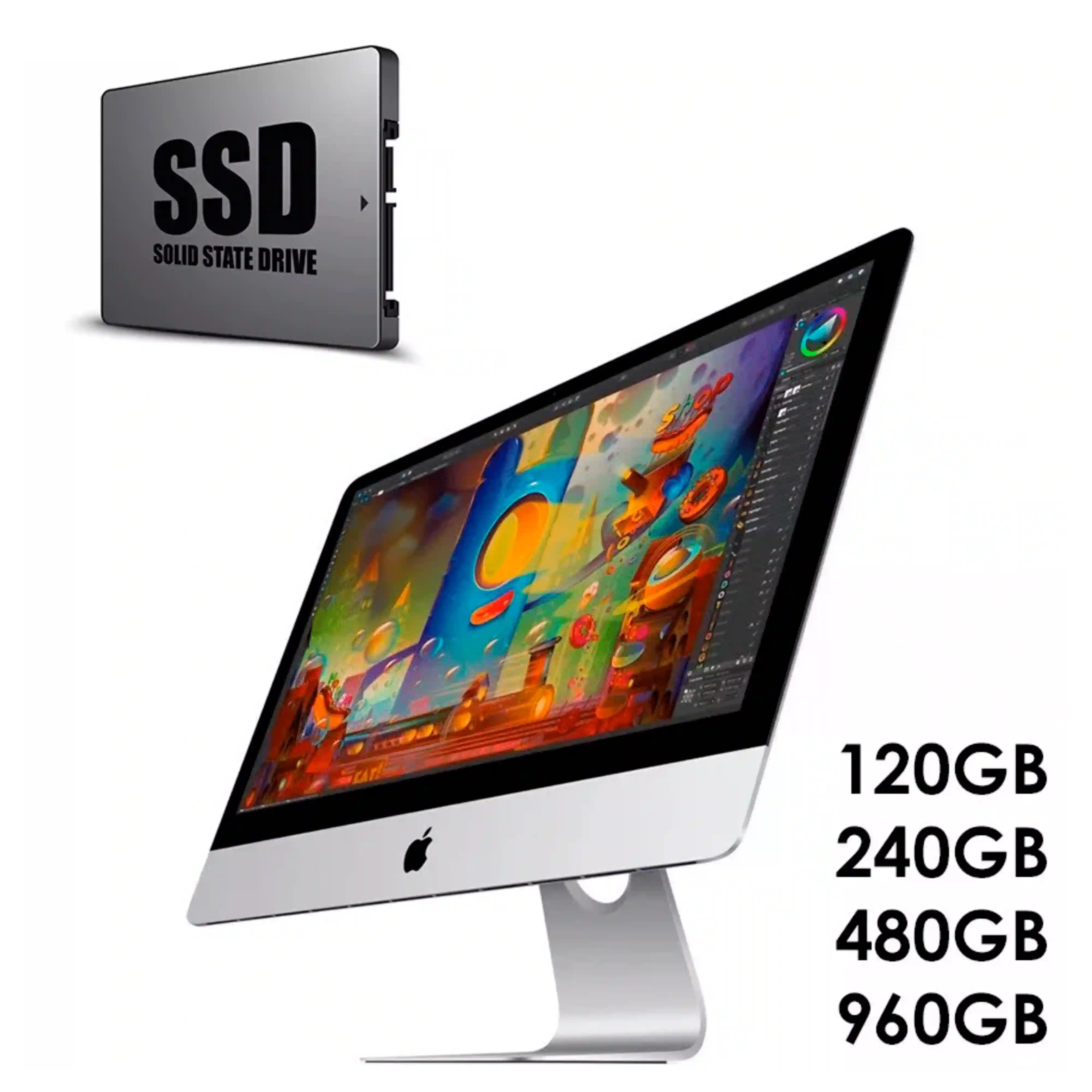 Upgrade de SSD iMac Campinas