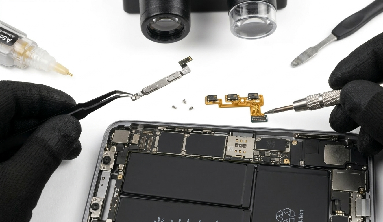 Reparo de botões iPad