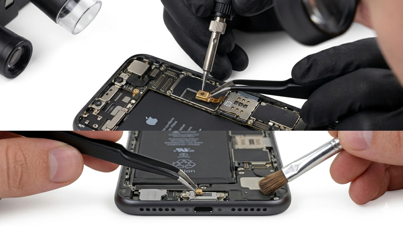 Reparo do Conector de Microfone iPhone